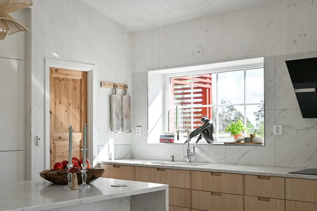 Cuisine - Passiv House Villa with Garden in Taxinge