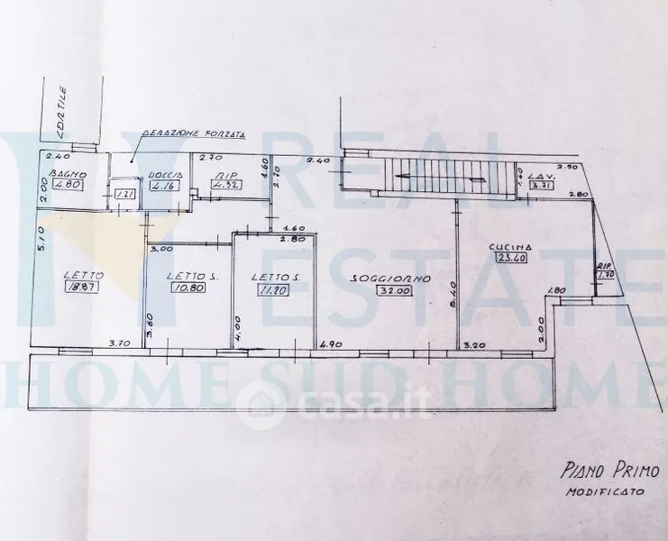 Plan - Baroque Apartment with Panoramic Terrace in Noto