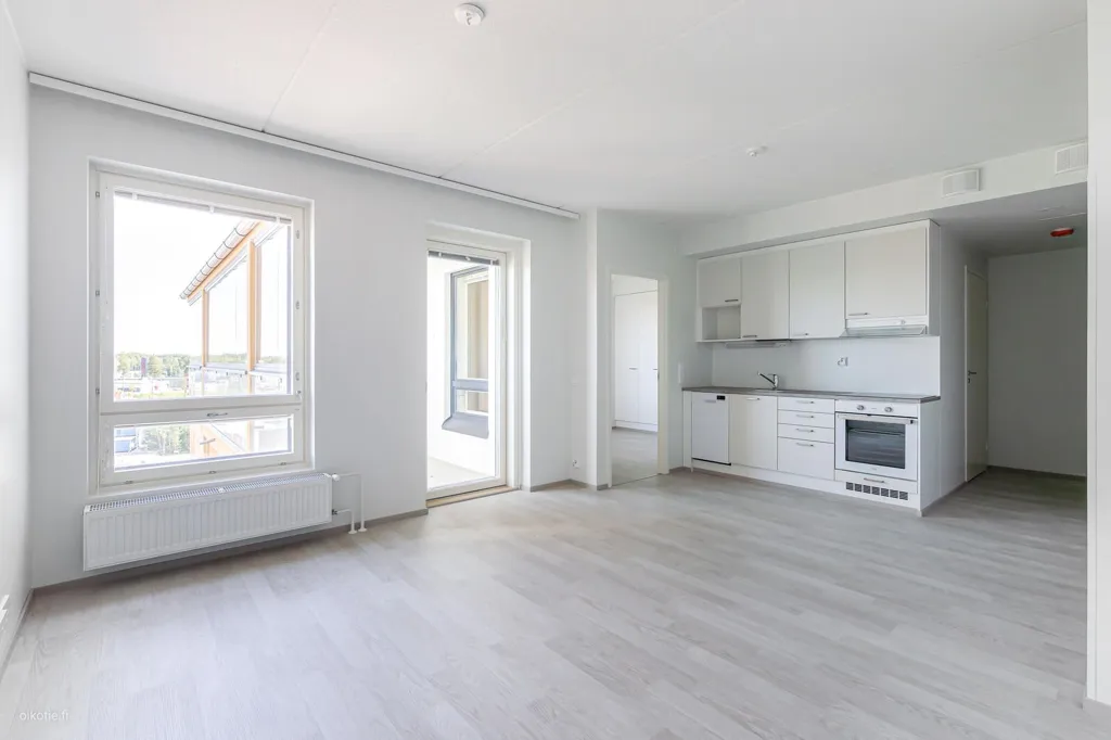 Soggiorno - 7th Floor Apartment with Balcony in Järvenpää