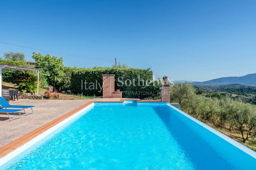 Piscine - Tuscan Farmhouse with Panoramic View near Lucca