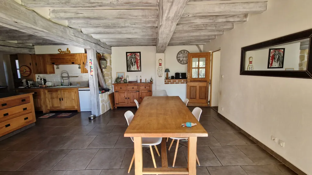 Dining Room - Longère with Garden in Nogent-le-Roi