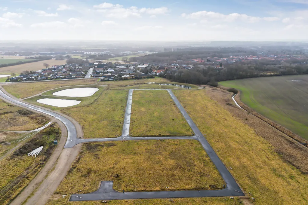 Vista aerea - Year-Round Plot with 5G Coverage in Holstebro