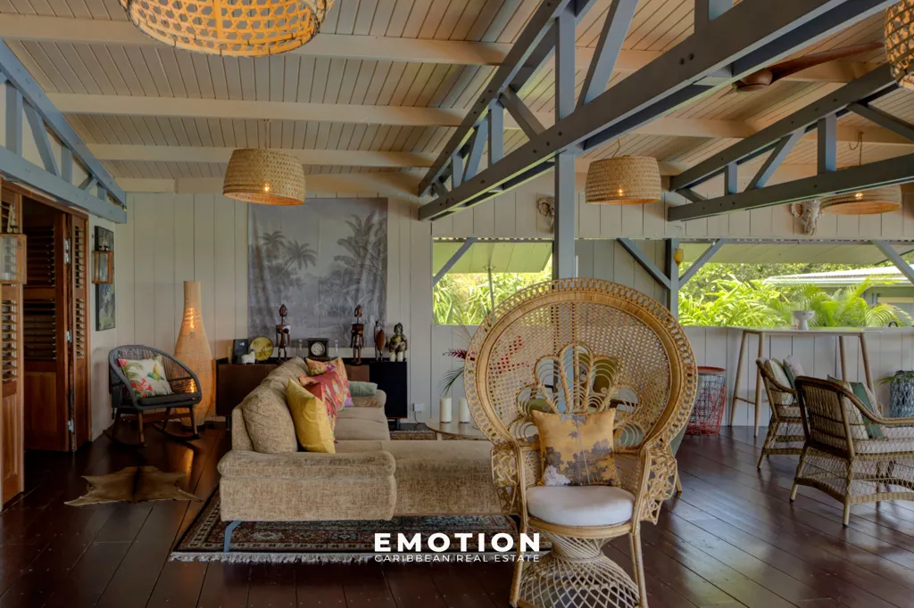 Elutuba - House with Panoramic Sea View in Goyave