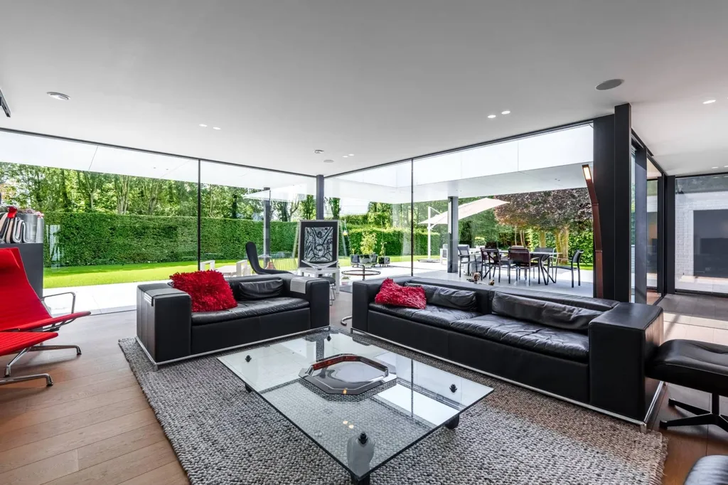 Soggiorno - Modernised Villa with Garden in Poperinge
