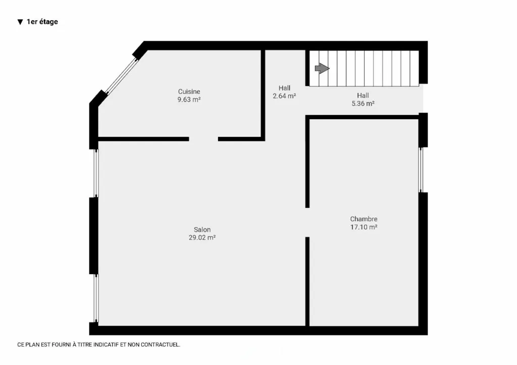 Plan - Maison de Rapport et de Commerce Rue Ransfort