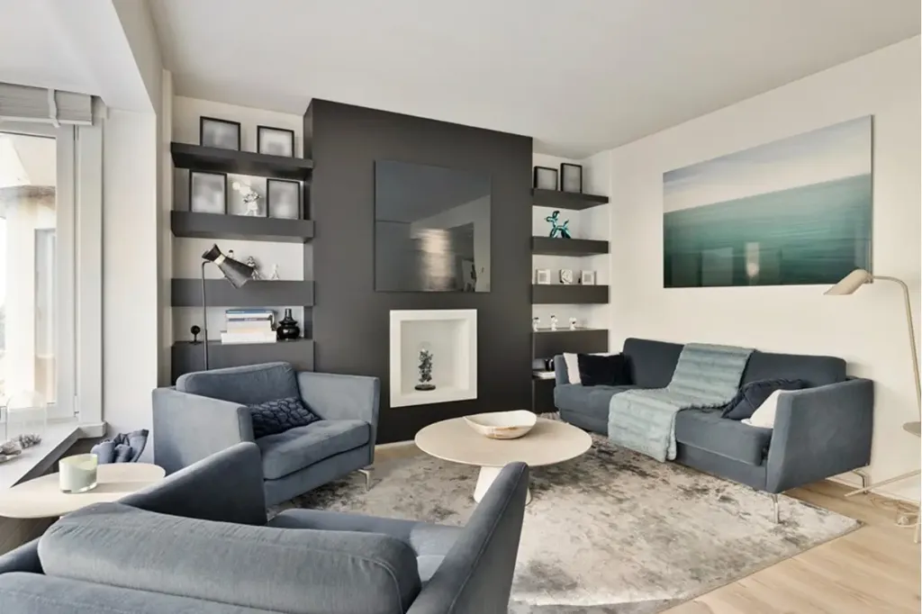 Séjour - Appartement avec Vue Mer à Knokke-Heist