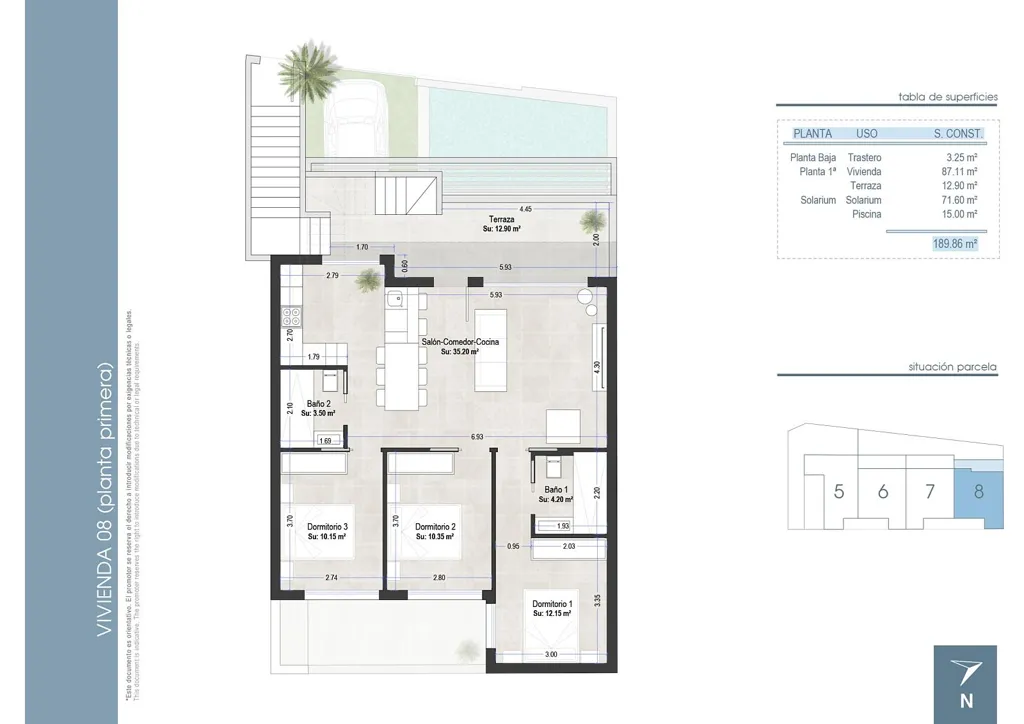 Plaan - Beachfront Apartments with Pool in San Pedro del Pinatar