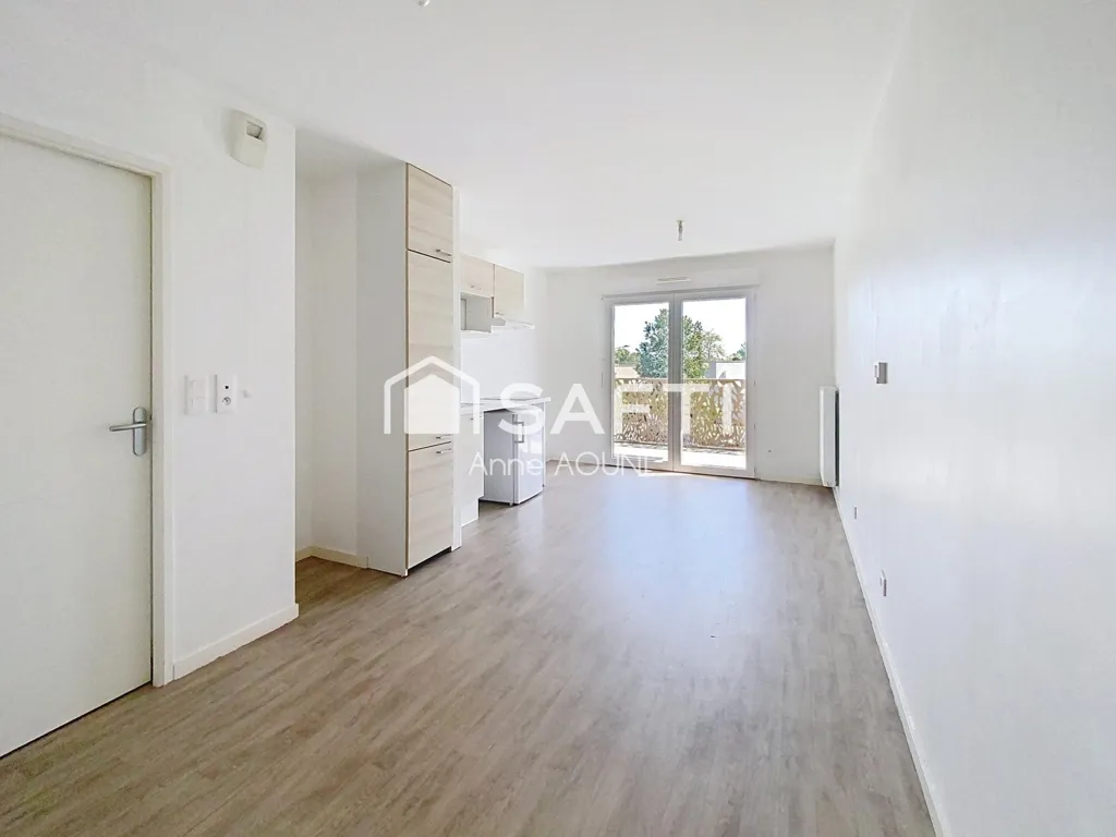 Living Room - Modern Apartment with Terrace in Bruges