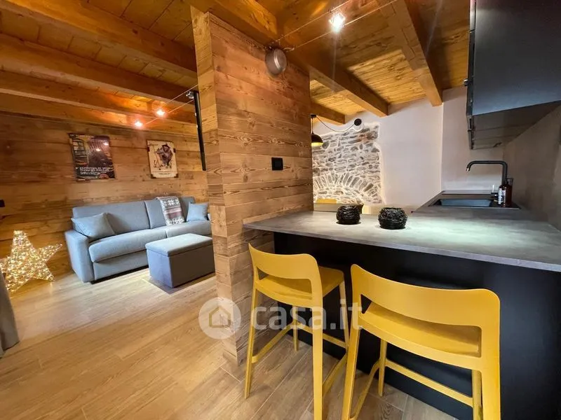 Köök - Duplex Apartment with Sauna in La Thuile