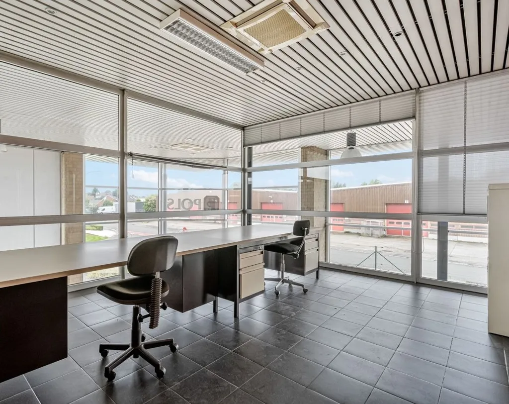 Bureau - Local Commercial avec Toit en Verre à Meulebeke