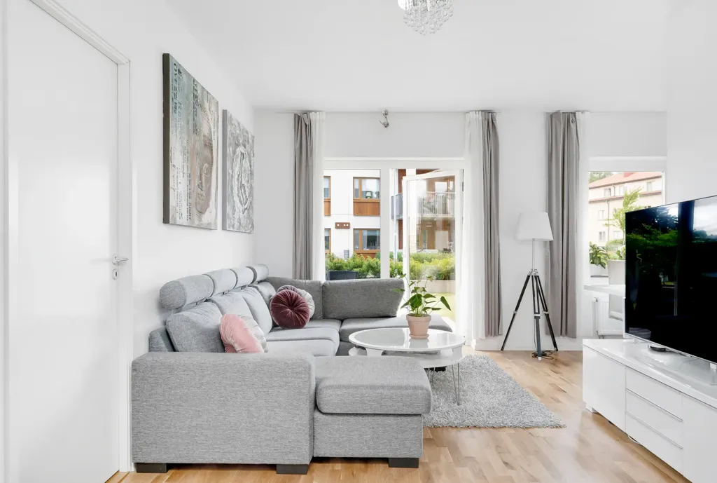 Elutuba - Modern Flat with South-West Terrace in Norrköping