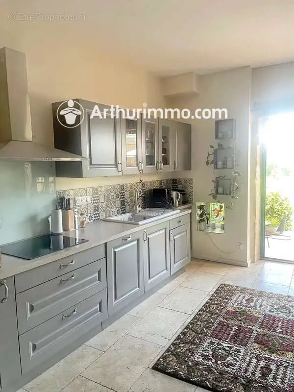 Cuisine - Appartement Duplex Vue Saône à Trévoux