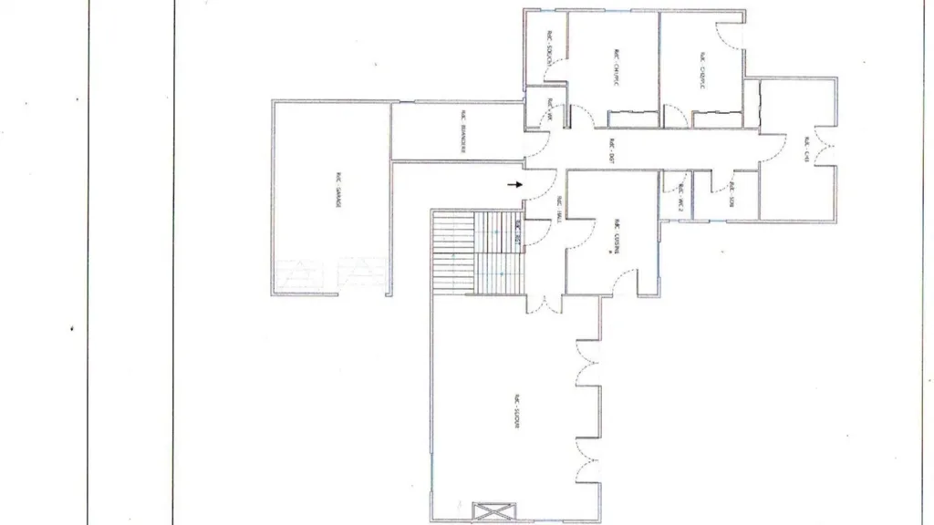 Plan - Maison avec terrasse et jardin à Lauris