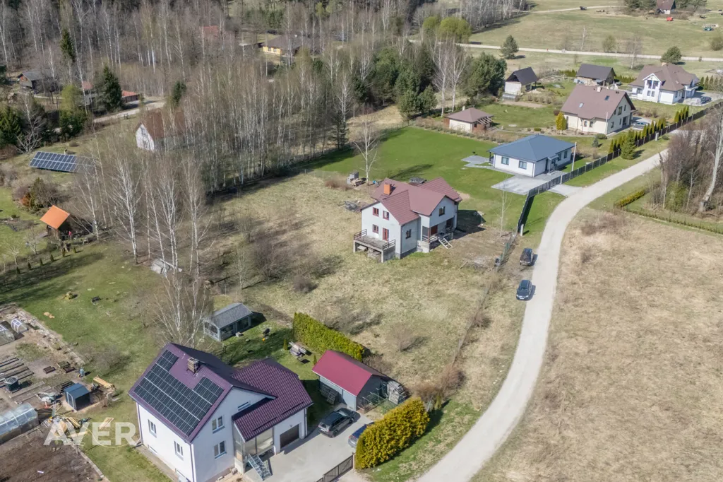 Aerial - Family House with Potential in Dobelnieki