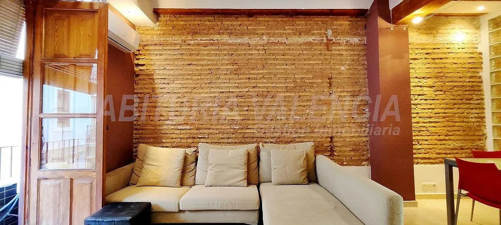Séjour - Apartment with Balcony in El Carme, Valencia
