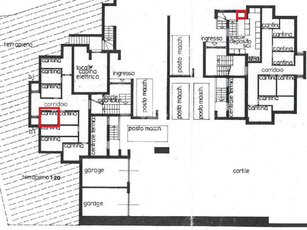 Plan - 3-Room Apartment with Balconies in Andalo
