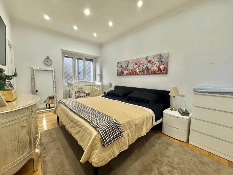 Chambres - Rustic-Style Apartment with Terraces in Parioli, Rome