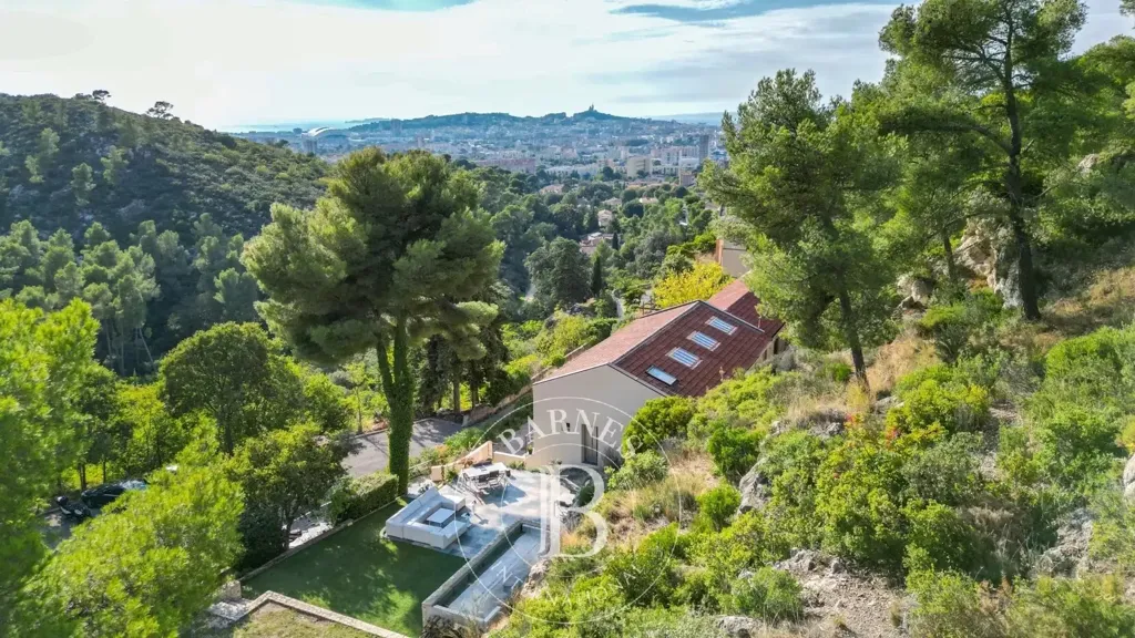 Õhuvaade - Luxury House with Calanques View in Marseille