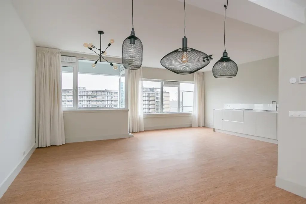 Séjour - Modern Apartment with Balcony in Rotterdam