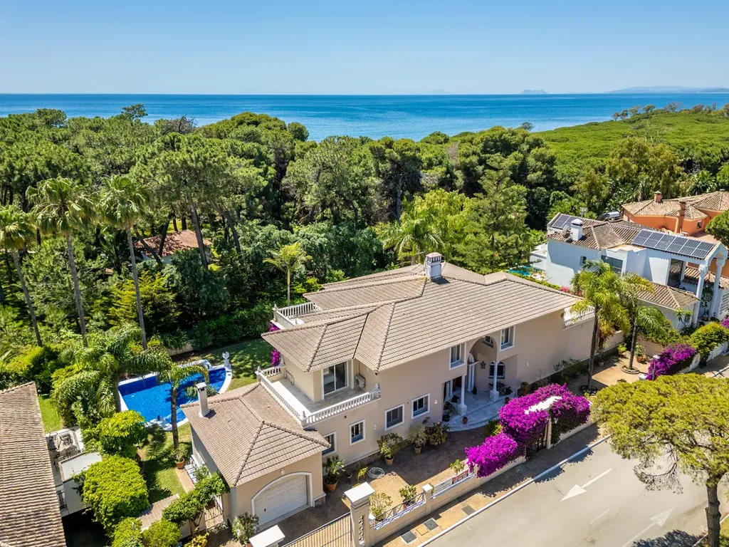Vue aérienne - Mediterranean Villa with Sea View in Estepona