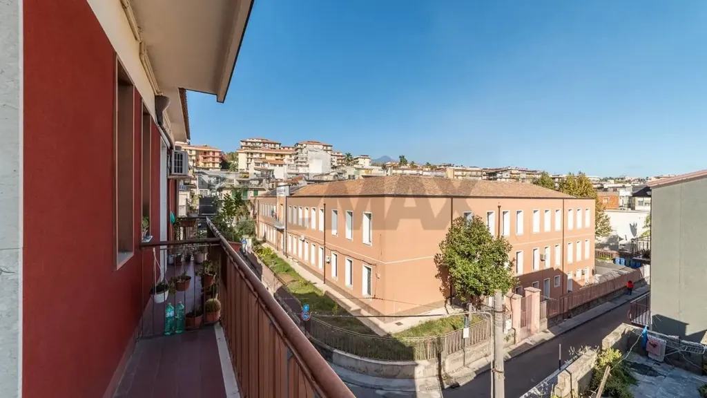 Balcony - Two-Level Apartment with Sea View in Aci Catena