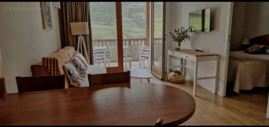 Chambres - Appartement avec Balcon Vue Pistes à la Mongie