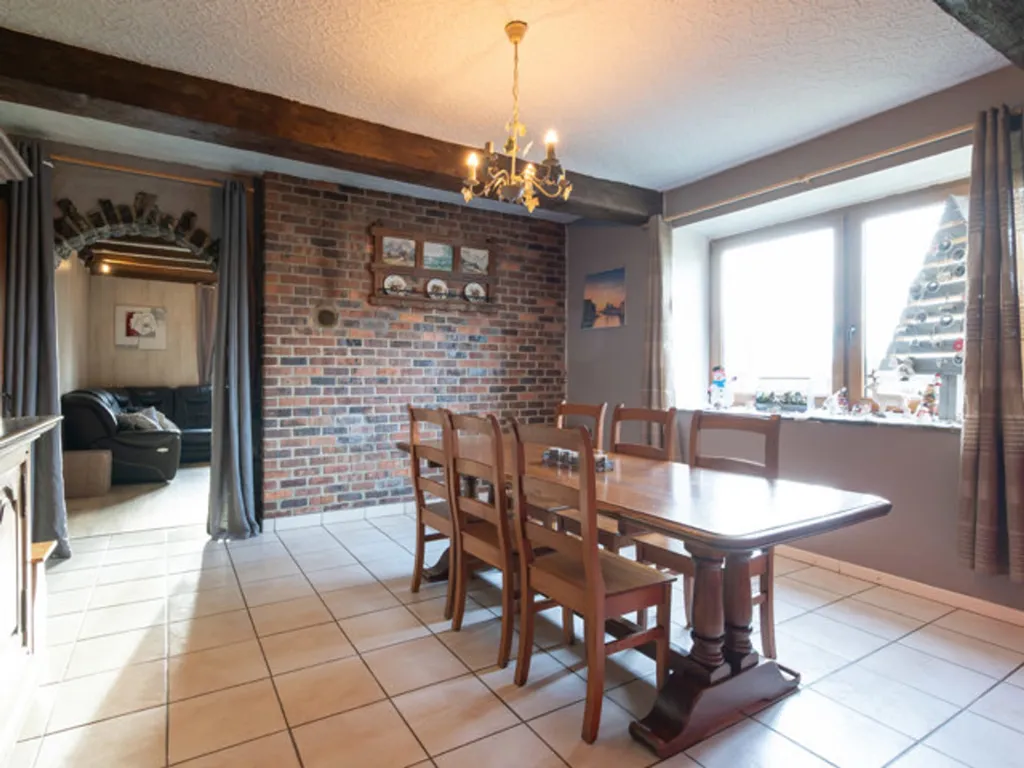 Sala da pranzo - Authentic Ardennes Farmhouse with Multiple Possibilities