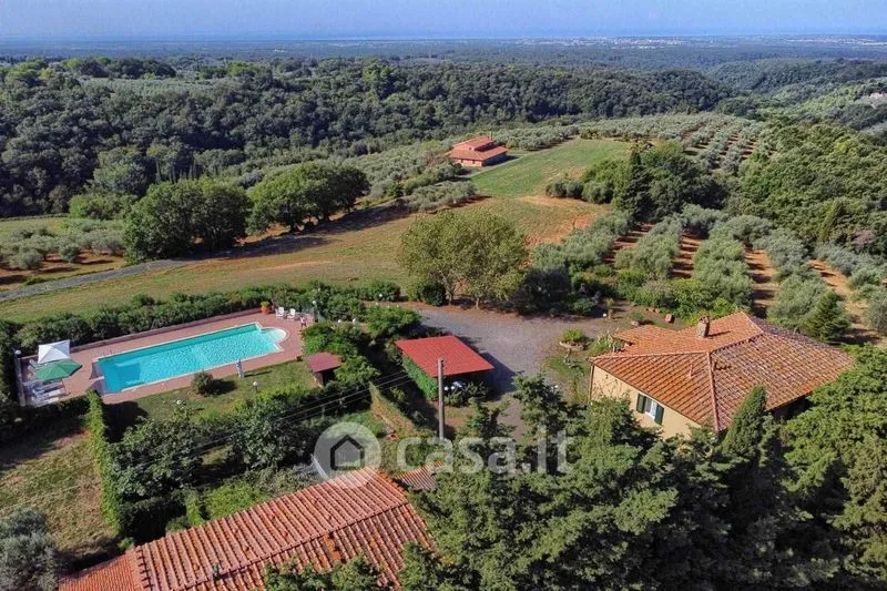 Õhuvaade - Rustic Casale with Sea View in Guardistallo