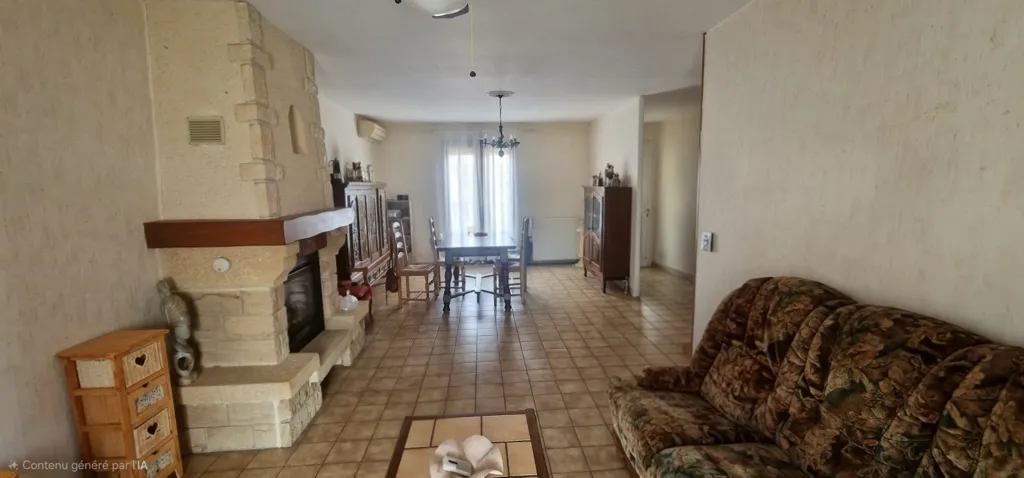 Soggiorno - House with Pool and Veranda in Pennautier