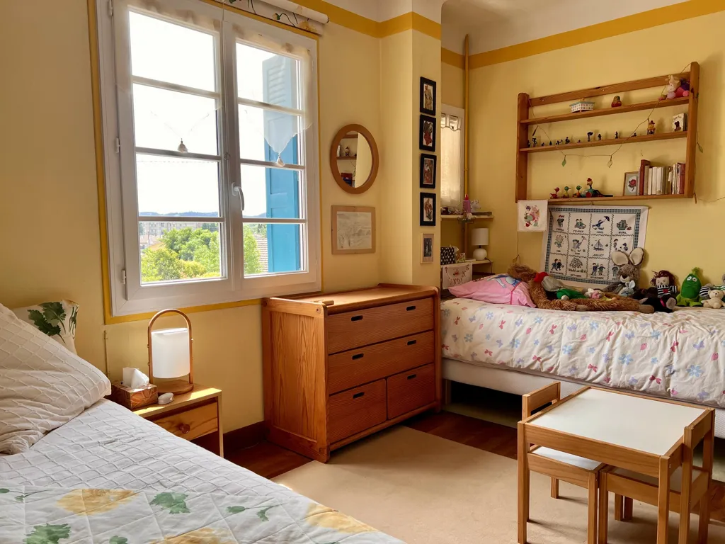Camere da letto - 1950s Character House with Garden in Carcassonne