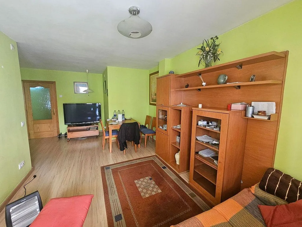 Séjour - Apartment with Balcony and Garage in Son Canals