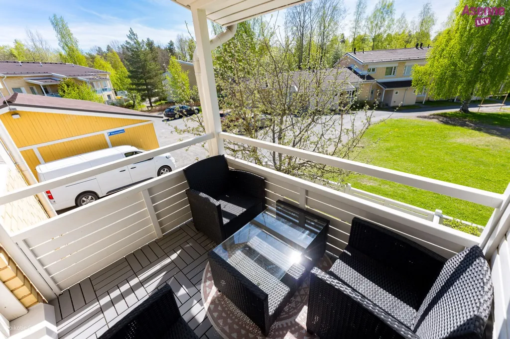 Balcon - Modernised Apartment with Sauna in Emola, Mikkeli