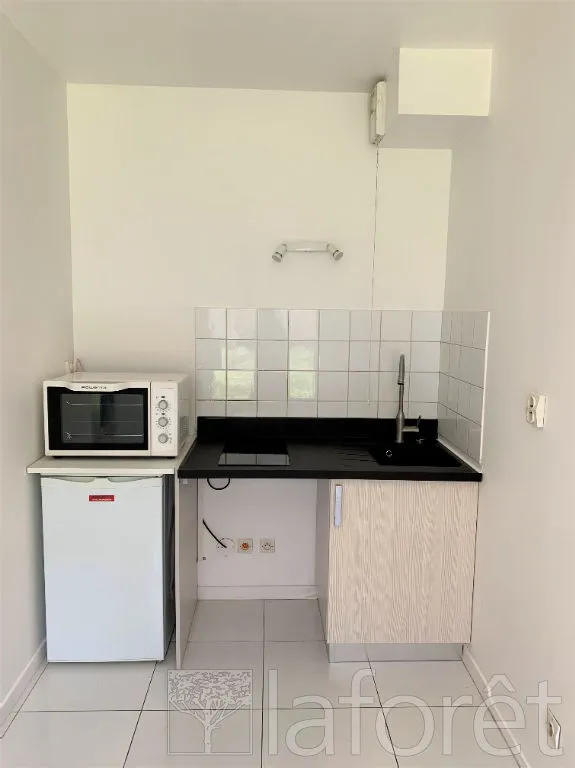 Köök - Fully Furnished Studio with Terrace in Brie-Comte-Robert