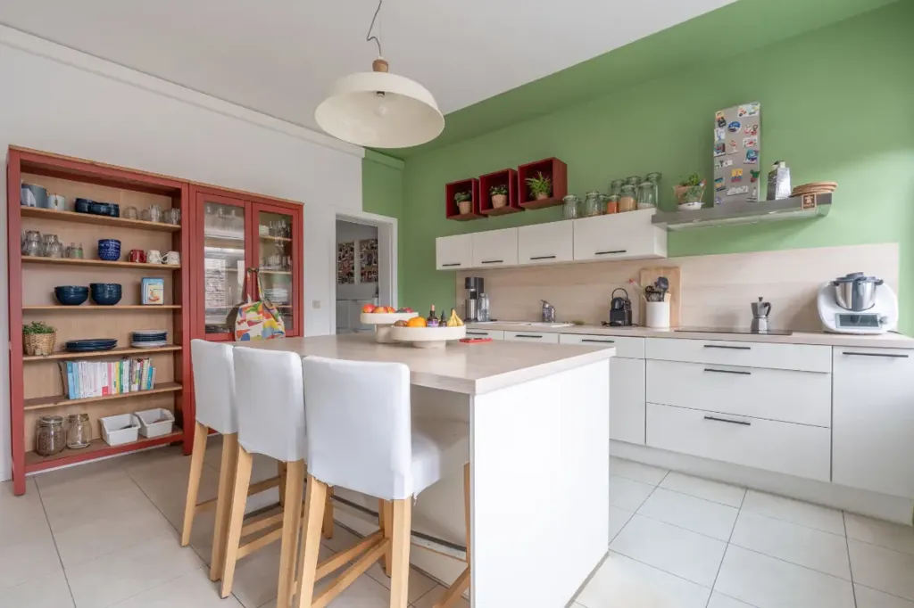 Cuisine - Triplex Meublé avec Terrasse à Nivelles