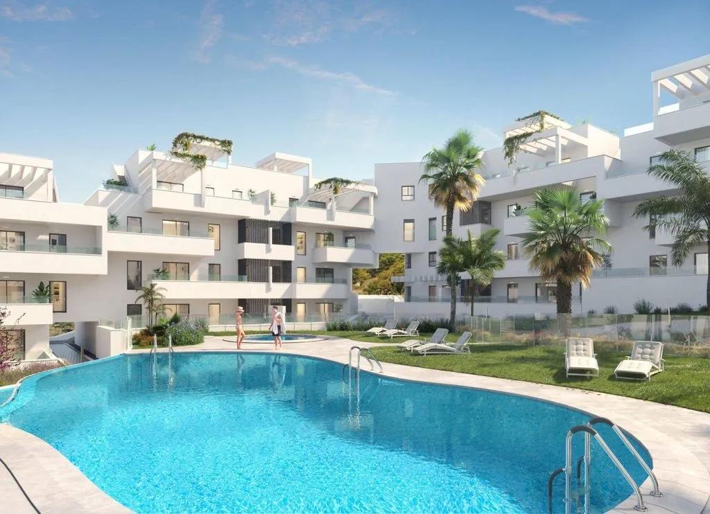 Piscine - Luxury Apartment with Pool in Málaga
