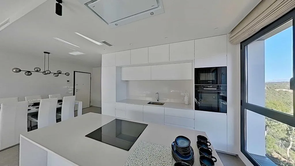 Cuisine - Modern Apartment with Terrace in Golf Resort