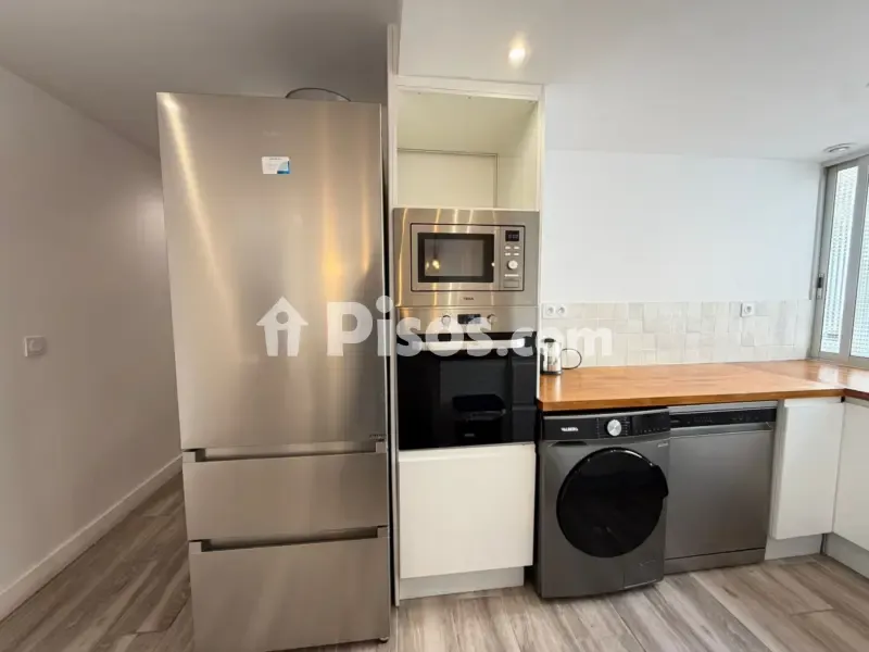 Cucina - Reformed Apartment with Balcony in La Bosca