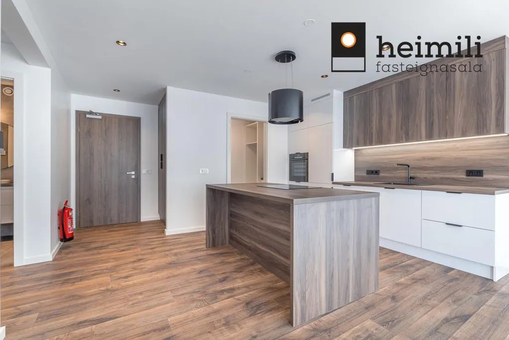 Köök - Apartment with East View in Reykjavik