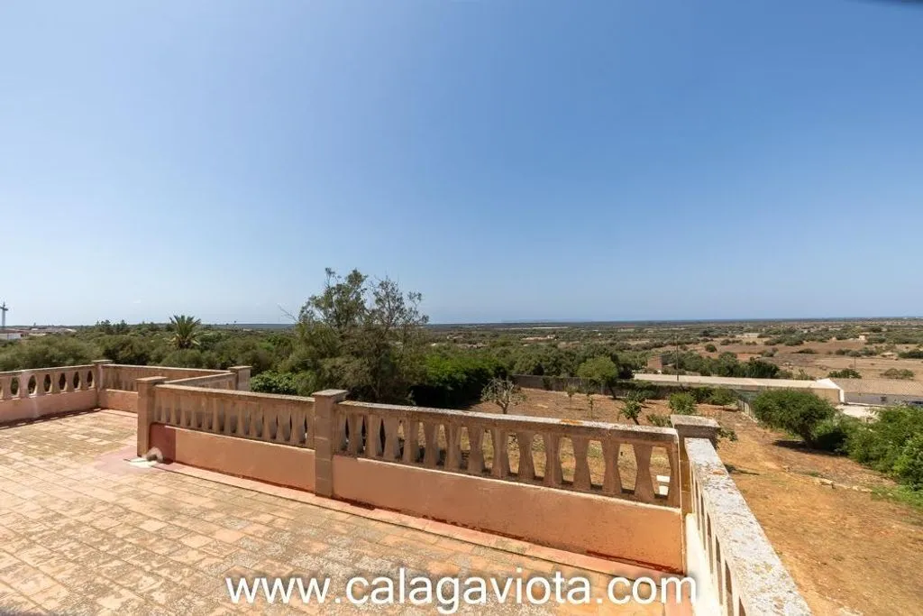 Terrasse - Chalet with Sea Views in Ses Salines