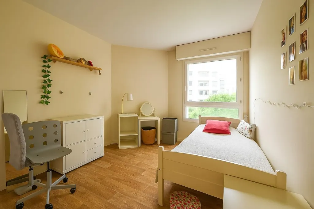 Chambres - Appartement Traversant avec Balcon au Chesnay