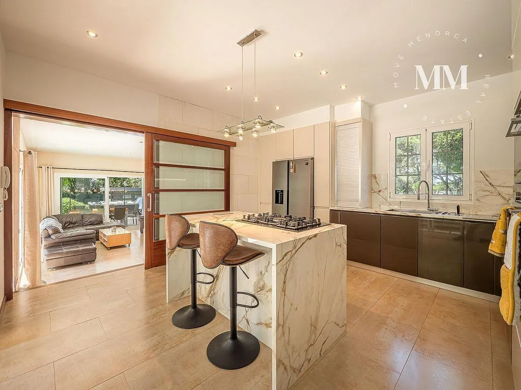 Cuisine - Chalet with Pool in Son Parc, Menorca