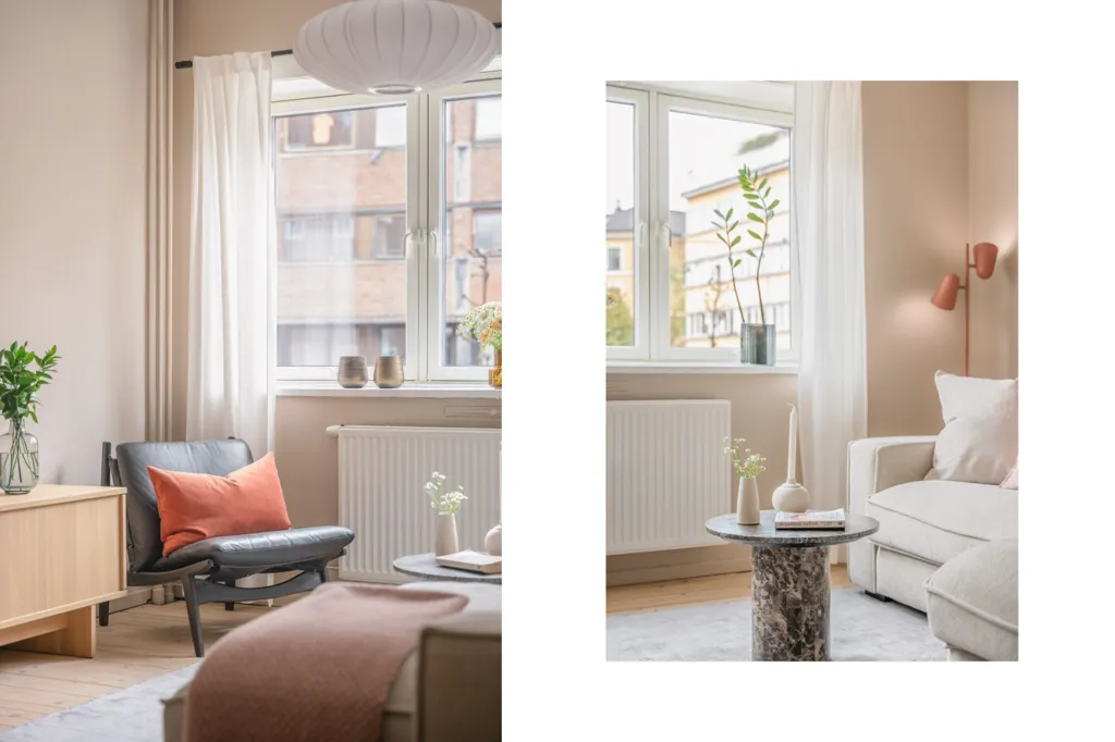 Séjour - Spacious 2-Bedroom Flat with Garden in Tøyen