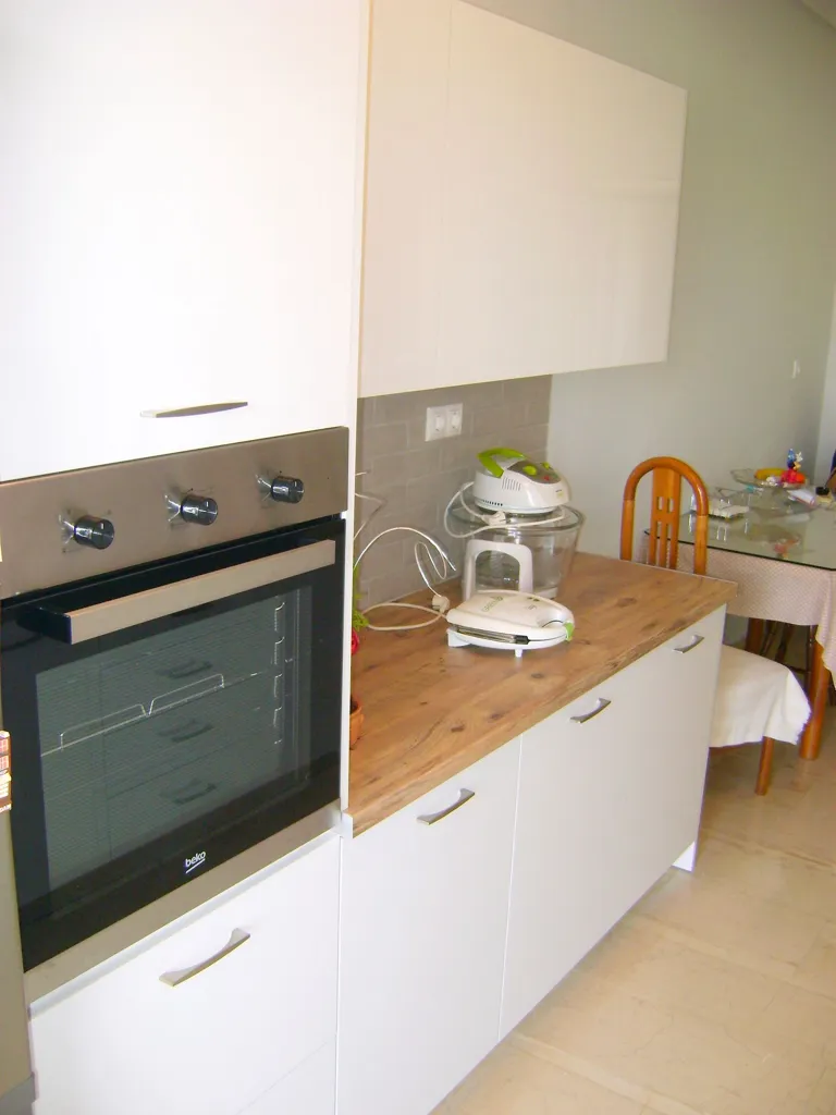 Cocina - Renovated Penthouse with Panoramic View in Zografou