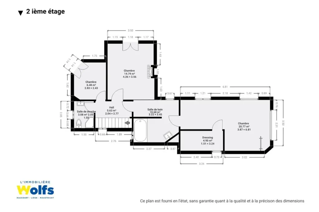 Plan - Maison de Caractère avec Terrasses à Visé