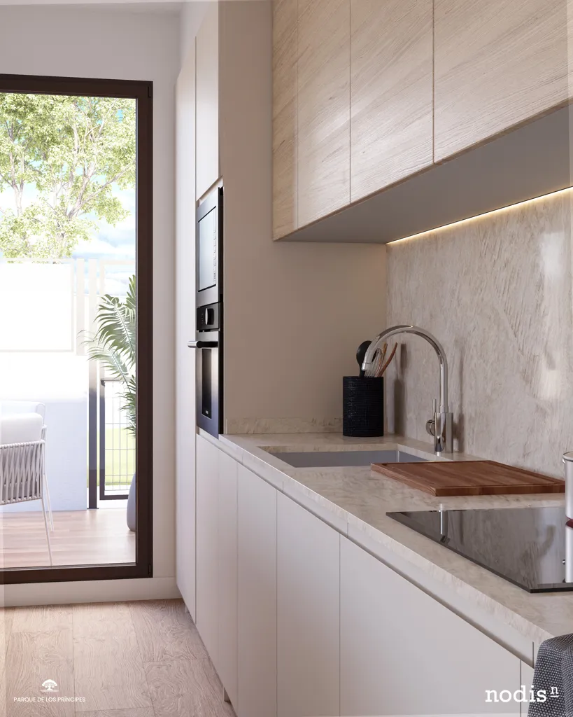 Cuisine - New Build Apartment with Pool in Sevilla