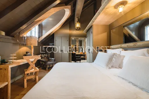 Chambres - Chalet de Luxe avec Piscine à Megève