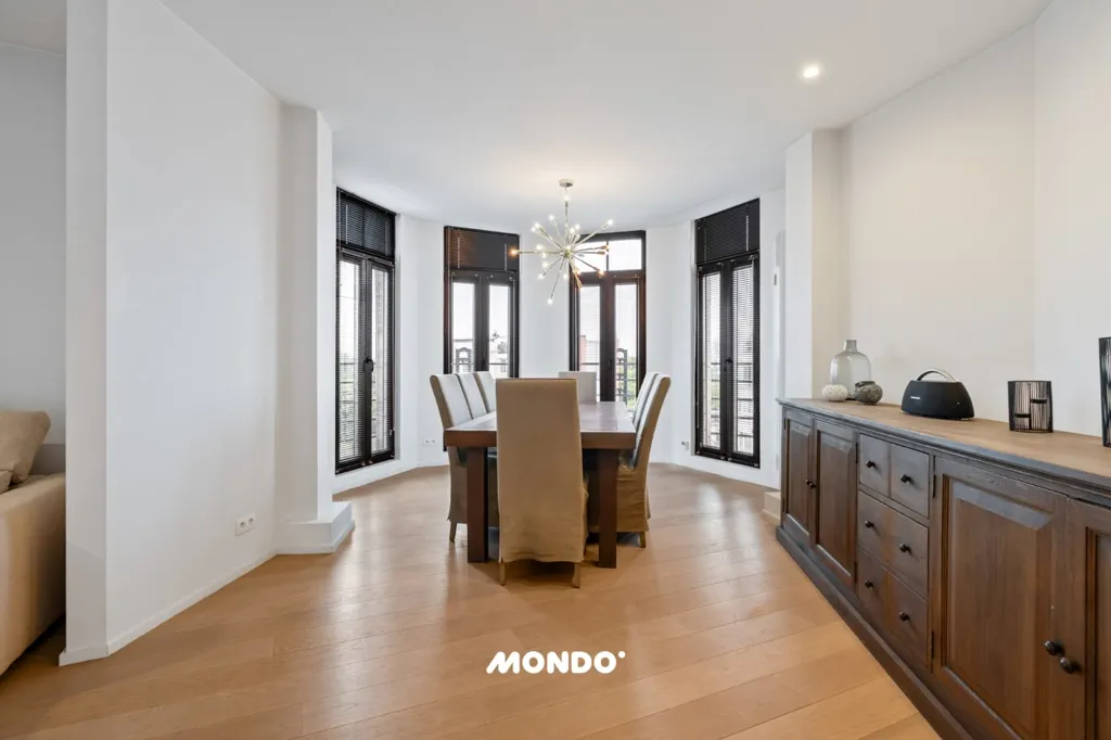 Söögituba - Penthouse with Panoramic View in Antwerp