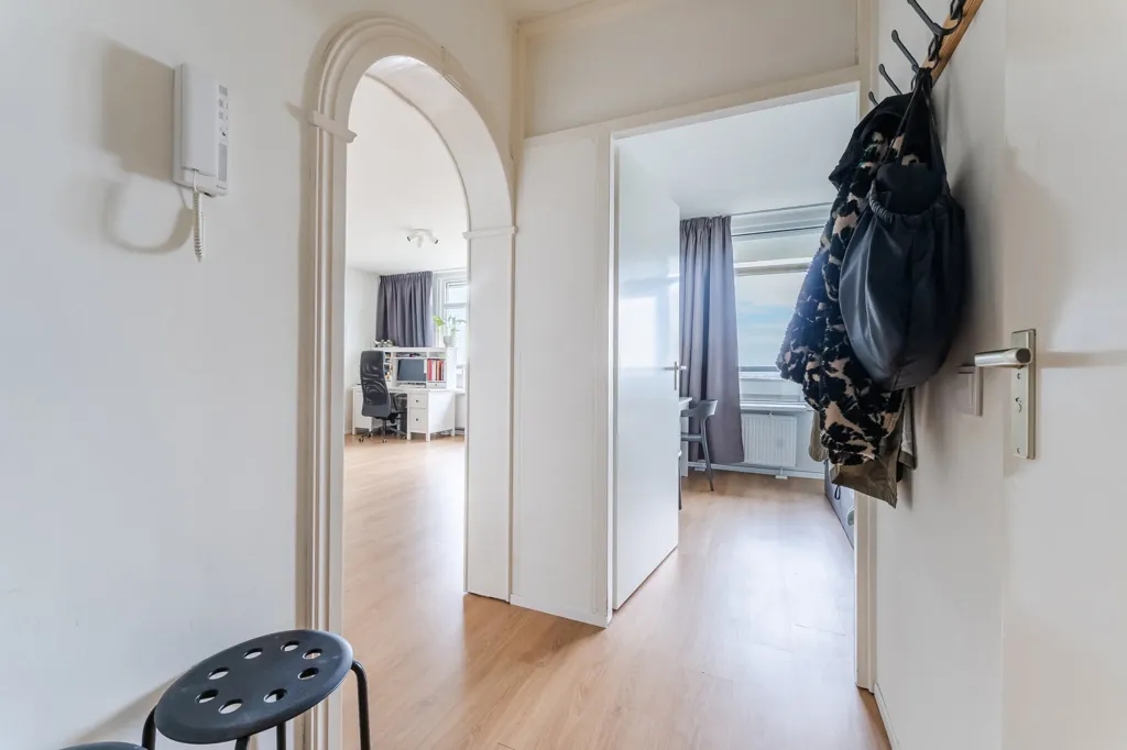 Entrée - Bright Two-Bedroom Flat with Panoramic View in Haarlem