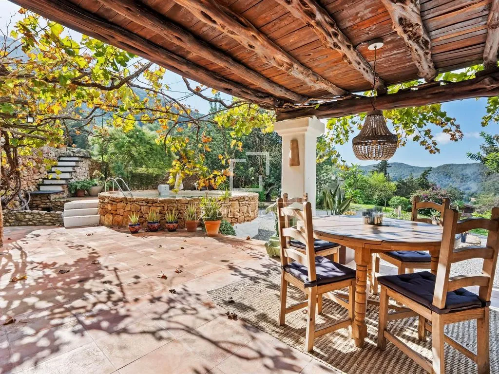 Terrasse - Restored Finca with Sea View in San Jose