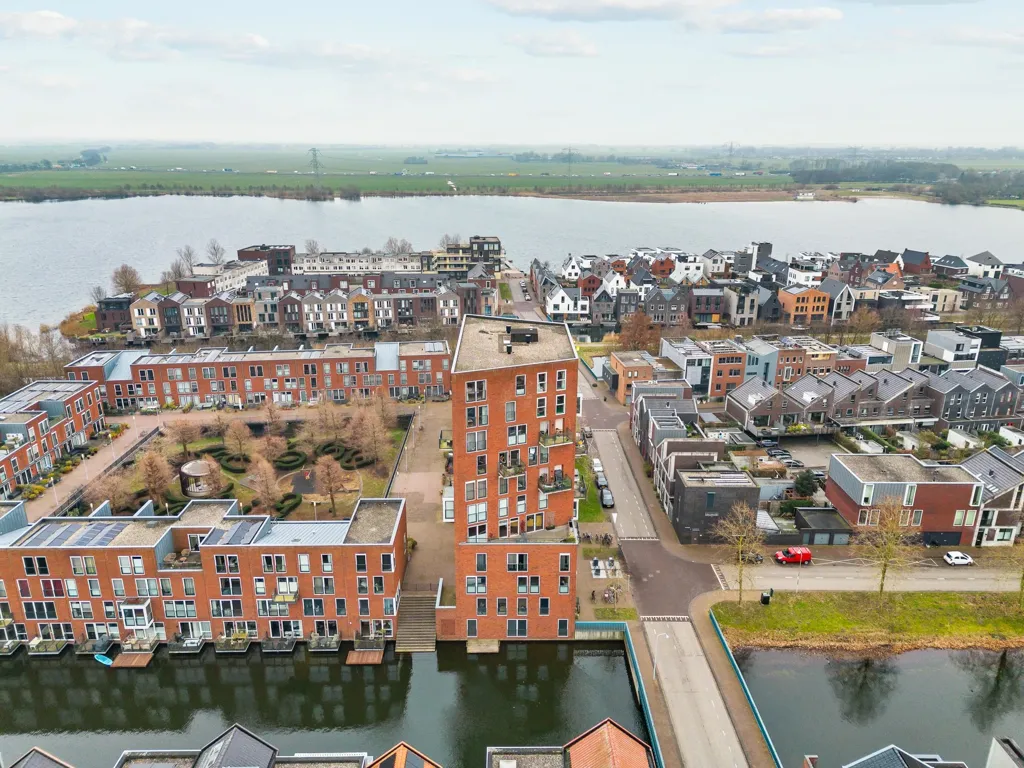Vue aérienne - Apartment with Panoramic View in Woerden